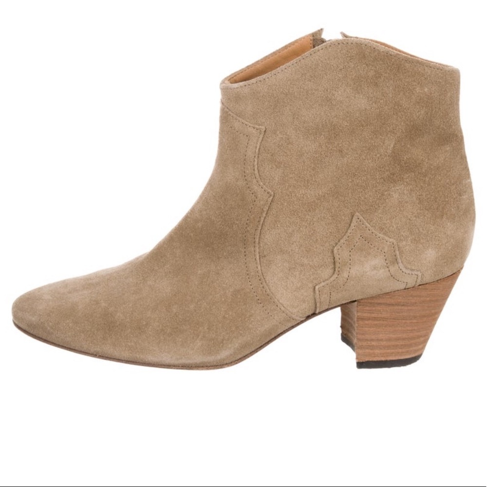 Isabel Marant Ètoile Dicker Ankle Boots - FR 38